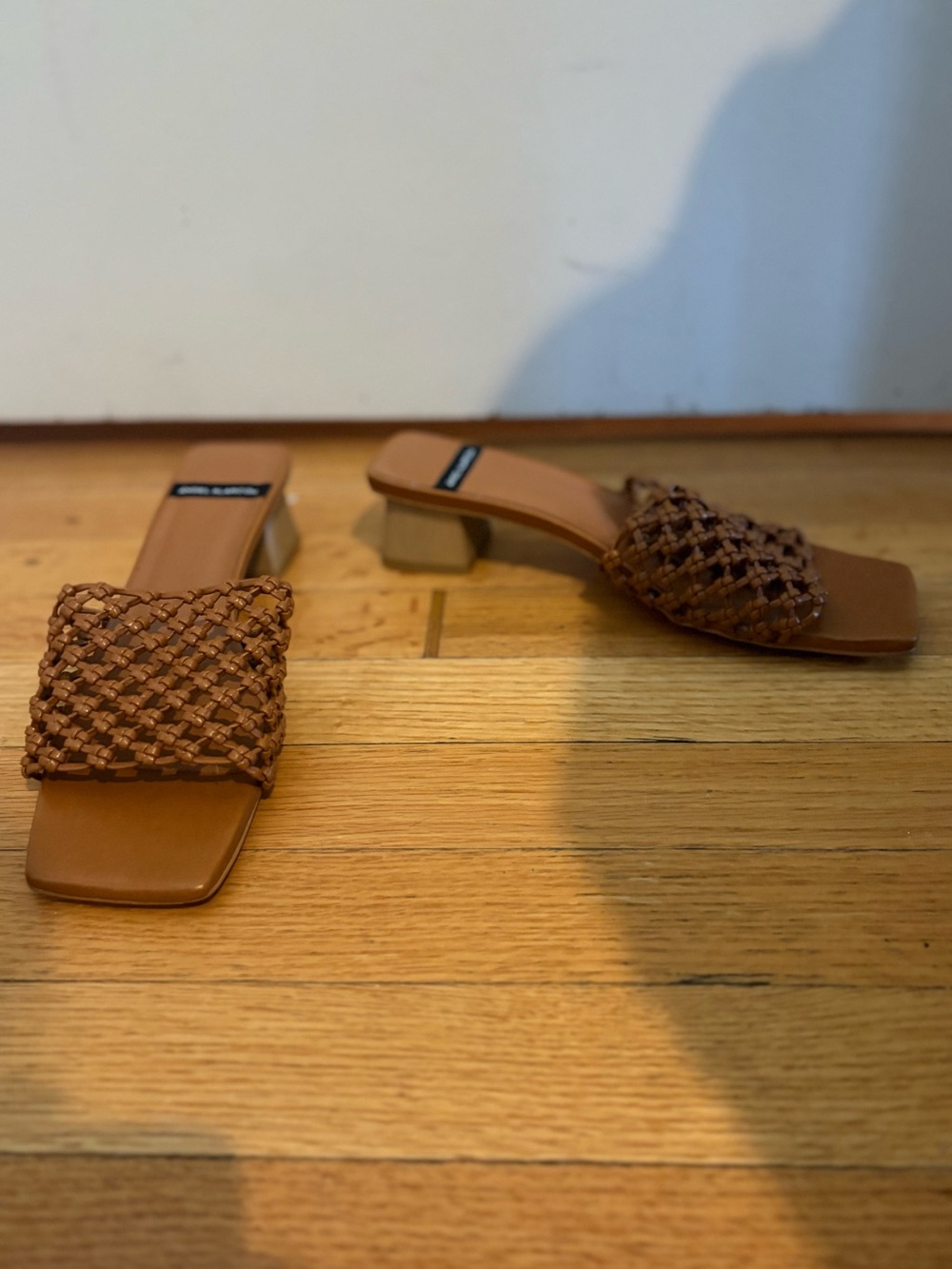 Anthropologie Angel Alarcon Braided Slide Sandals